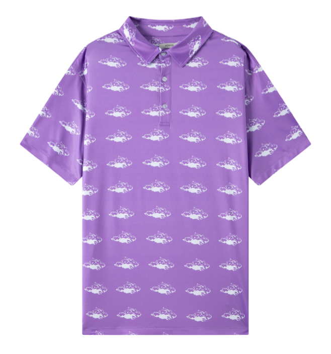 HG2424C GRUNGE CLOUDS purple