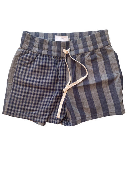 LL1005 Navy/Grey Stripe